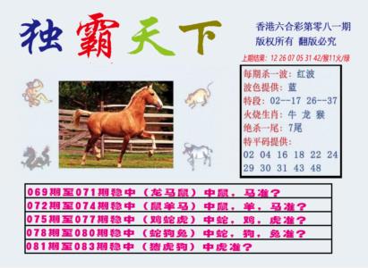 独霸天下