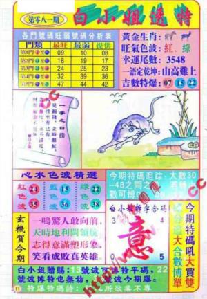 白小姐透特